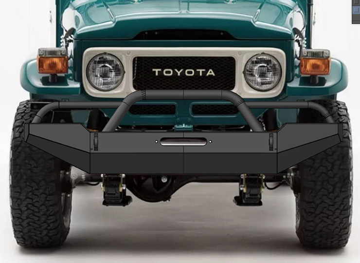 Toyota FJ40 Front Bumper.