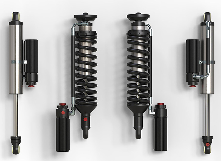 Ford Ranger T6/T7 Shock Absorbers 0-2 Inch Lift