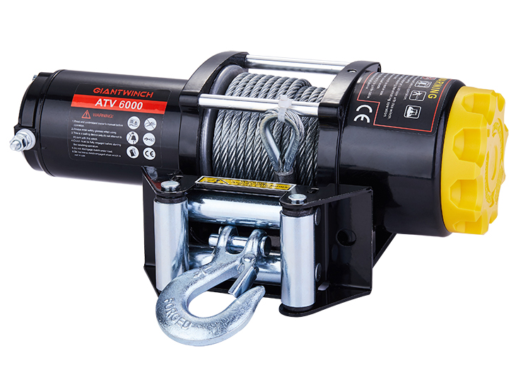 Electric Winch 6000lb With Cable