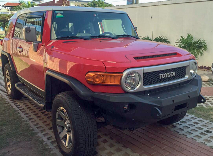 07-18 Toyota FJ Cruiser Front Bumper