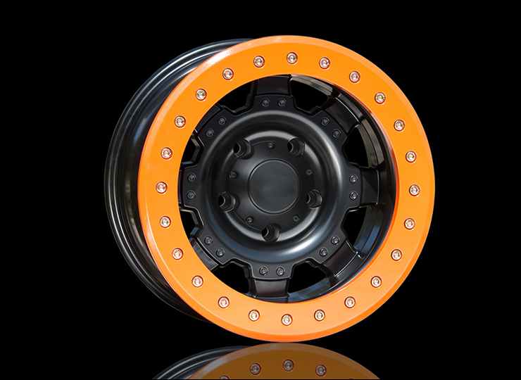 17X9 5/6H114.3-150 Beadlock Wheel BD02