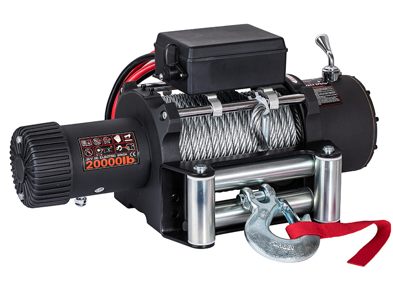 Heavy Duty Electric Winch 20000lb With Cable