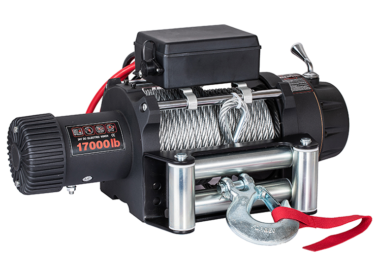 Heavy Duty Electric Winch 17000lb With Cable