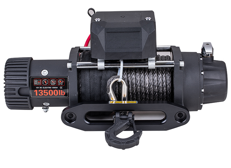 SCE Winch 13500lbs With Synthetic rope