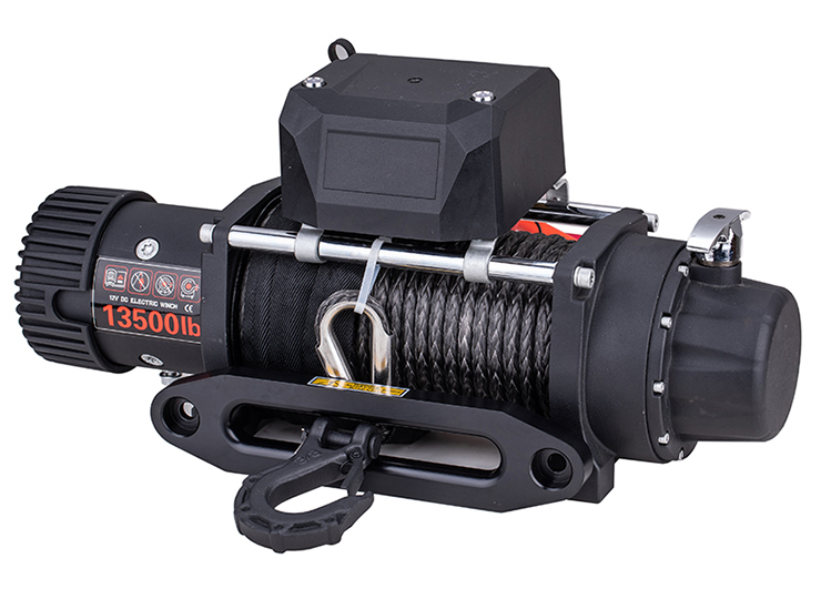 SCE Winch 13500lbs With Synthetic rope