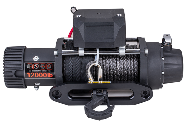 SCE Winch 12000lbs With Synthetic rope