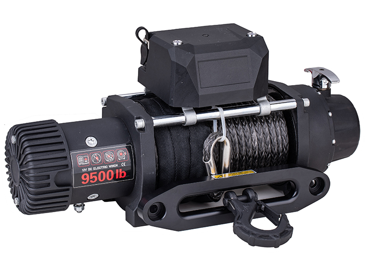 SCE Winch 9500lbs With Synthetic rope