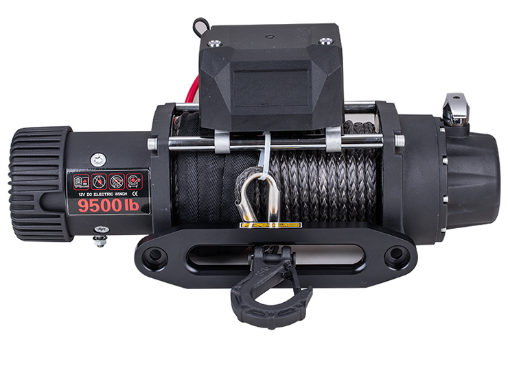 SCE Winch 9500lbs With Synthetic rope